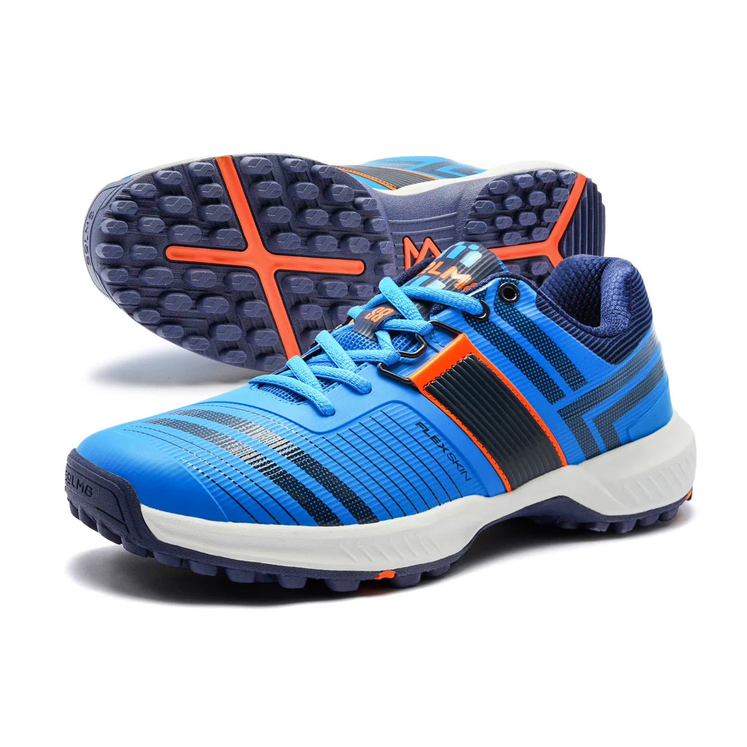 Solm8 S8 Blue Orange Cricket Shoes – FICC (Fremont Indoor Cricket
