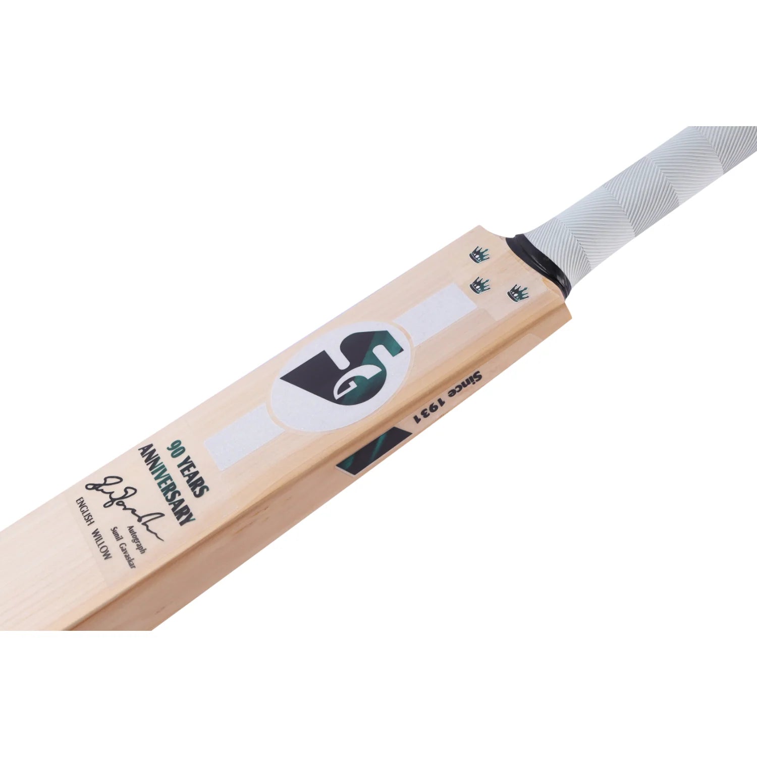 SG 90 YEARS ANNIVERSARY Grade 1 Worlds Finest English Willow Cricket Bat