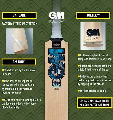 GM 2025 Ben Stokes Players Edition English Willow Bat