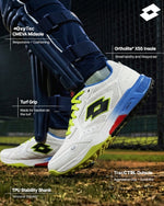 Lotto Blaze Hit Blizzard Spikeless Cricket Shoes