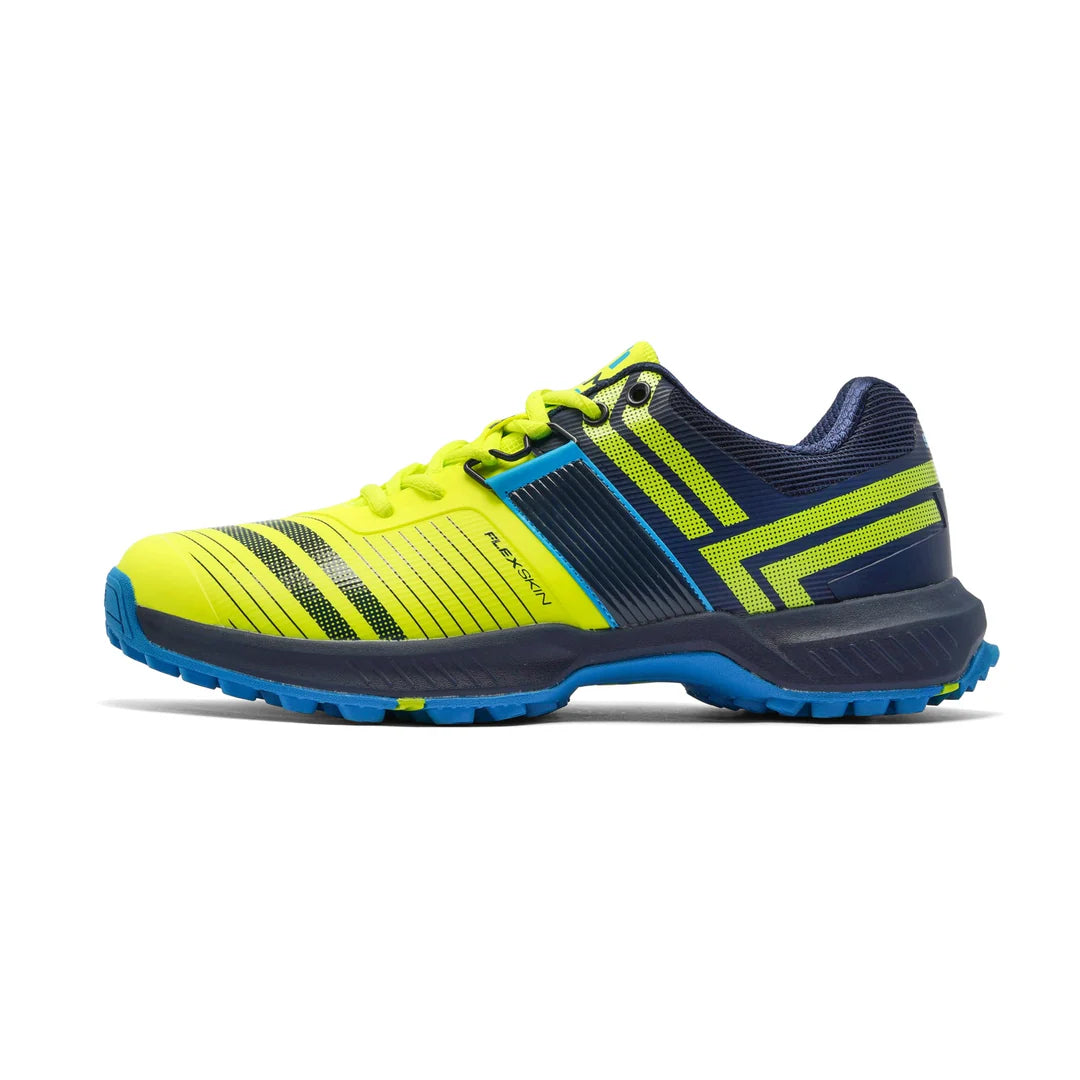 Solm8 S8 Lime Blue Cricket Shoes