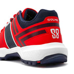 Solm8 S8 Red Navy Cricket Shoes