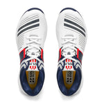 Solm8 S8 White Navy Cricket Shoes